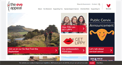 Desktop Screenshot of eveappeal.org.uk